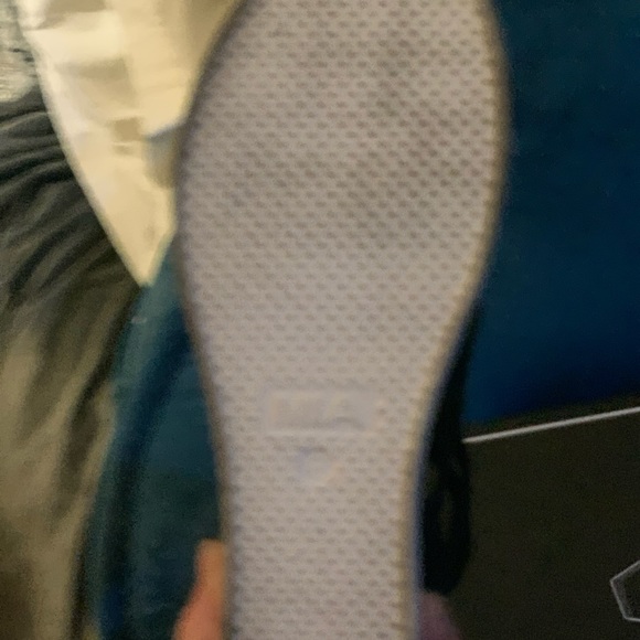 MIA- Stretchy Black Strap Sandals (Worn Once) - Picture 3 of 3